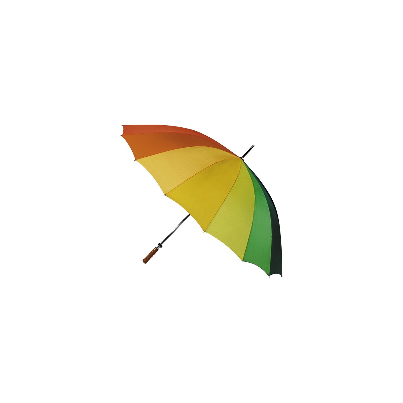 Golfparaplu regenboogkleur