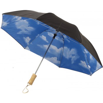 Automatische opvouwbare paraplu Blue-skies 21